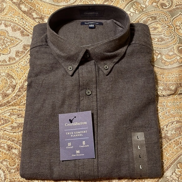 Croft Barrow Cotton Long Sleeve Button 